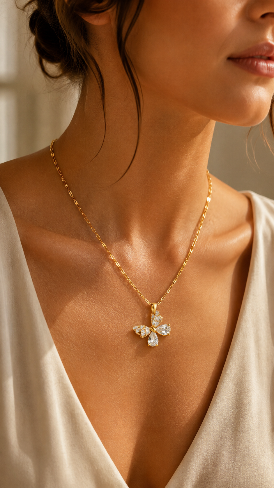 Pendant Butterfly Necklace