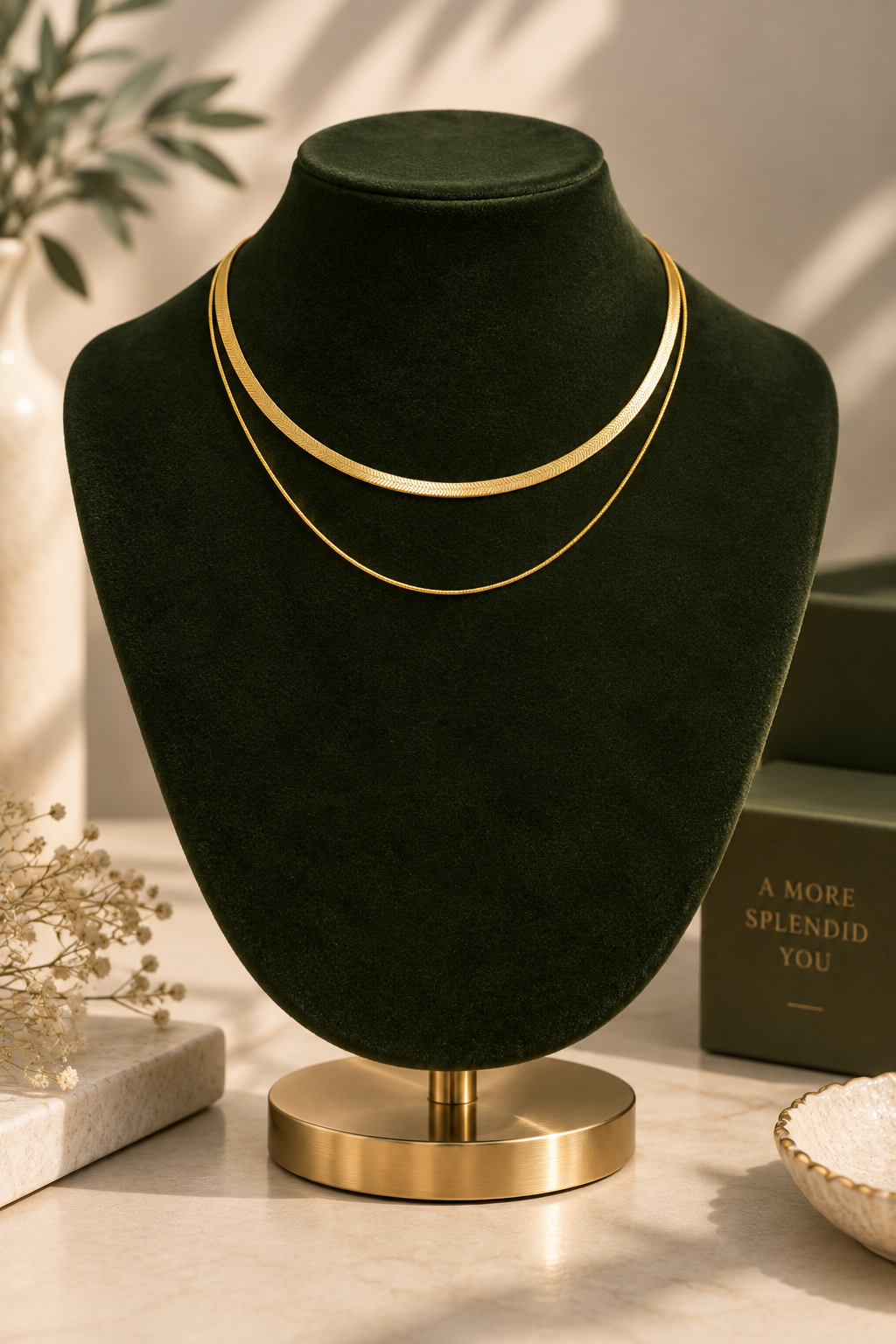 18K Gold-Plated Necklace