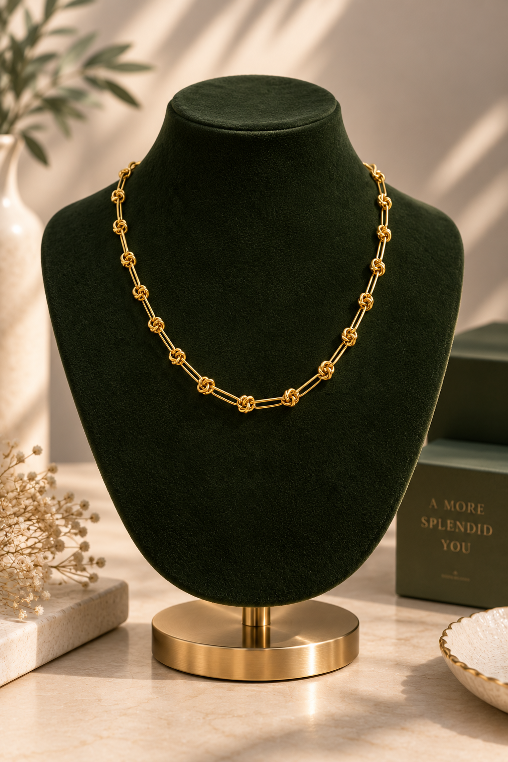 18K PVD Gold-Plated Necklace