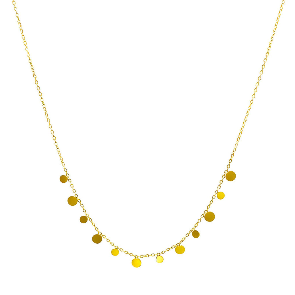 Subtle Small 18K Gold-Plated Necklace