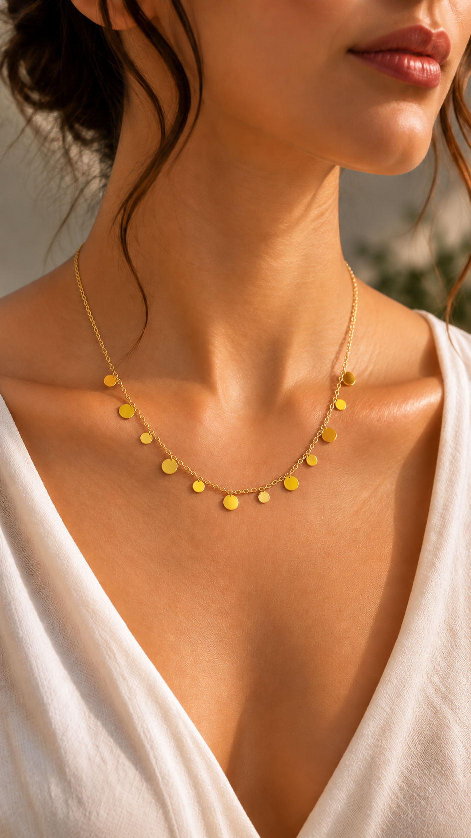 Subtle Small 18K Gold-Plated Necklace